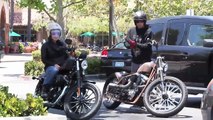 Pink And Hubby Carey Hart Ride Motorcycles [2011]