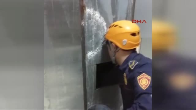 Itfaiyeden Kedi Kurtarma Operasyonu