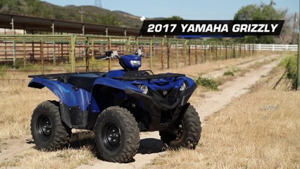 2017 Yamaha Grizzly 700 4x4 EPS ATV Review