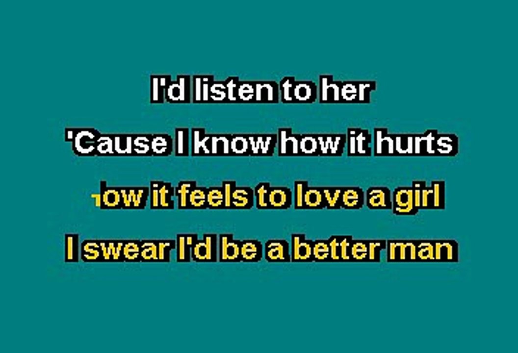 Beyonce - If I Were A Boy (Karaoke)