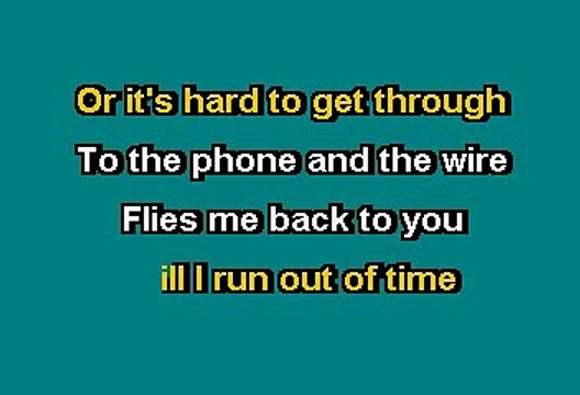 Bon Jovi - Bed of roses (Karaoke)