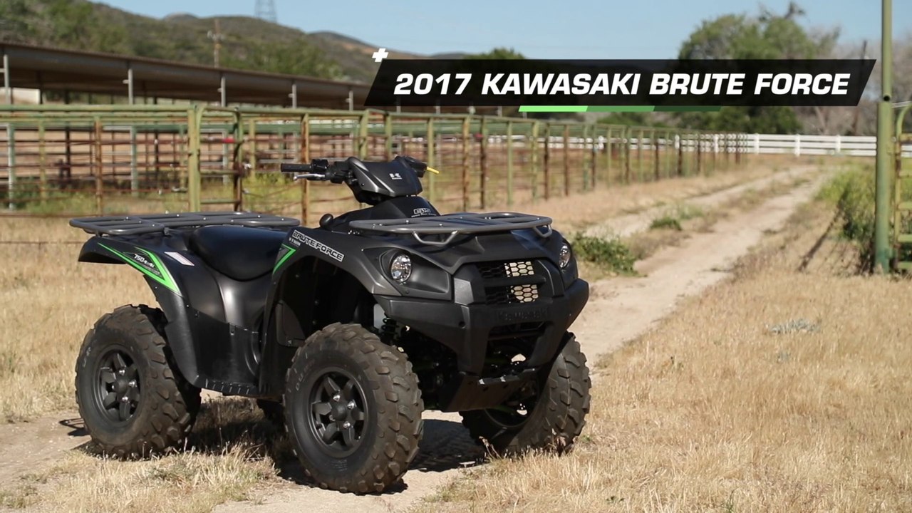 2017 Kawasaki Brute Force 750 4x4i EPS ATV Review