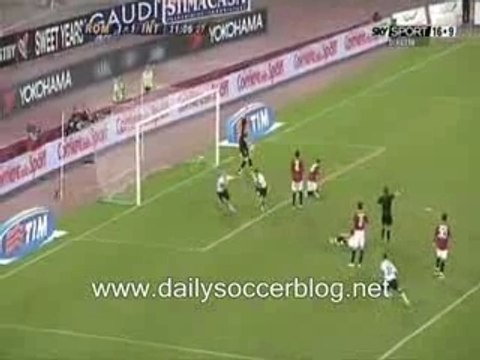 As roma inter 1-4 serieA 2007/2008