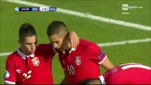 1-0 Mijat Gačinović Goal UEFA  Euro U21  Group B - 20.06.2017 Serbia U21 1-0 Macedonia FYR U21