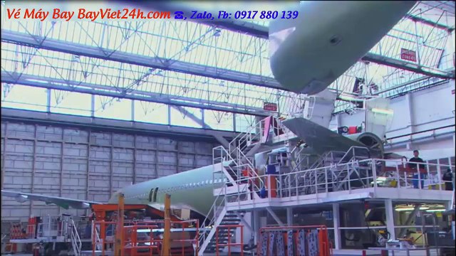Installation of airbus A320 aircraft vietjet air