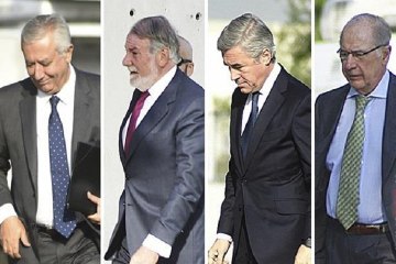 Exministros del PP niegan la existencia de la 'caja B'