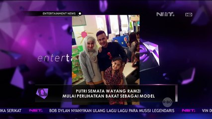 Putri Semata Wayang Ramzi Mulai Perlihatkan Bakat Jadi Model