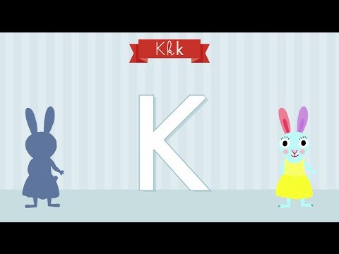 Les lettres de l'alphabet - Apprendre à écrire le K avec Pinpin et Lili