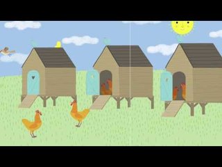 La poule - Découvre les animaux de la ferme avec Pinpin et Lili