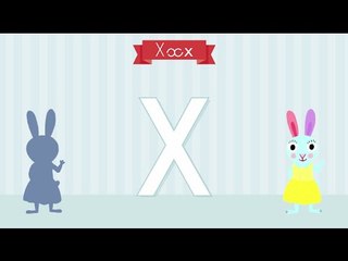 Les lettres de l'alphabet - Apprendre à écrire le X avec Pinpin et Lili