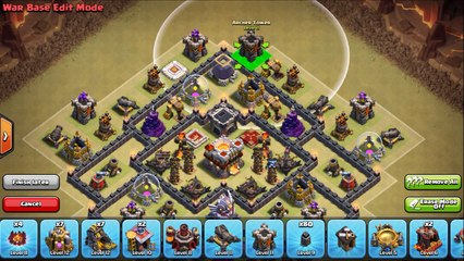 TH4 Base Defense ● Clash of Clans Town Hall 4 Base ● CoC TH4 Base Design Layout (Android G