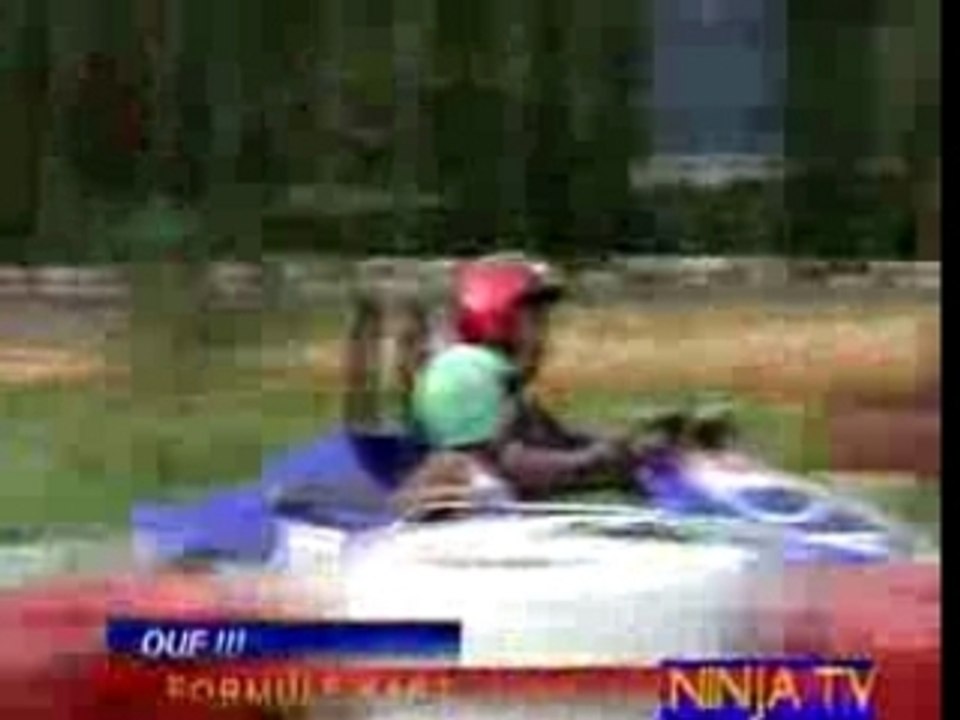 accident horrible de kart