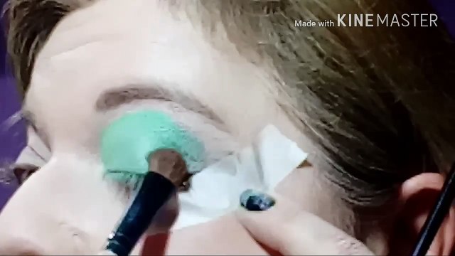 OLHOS DEGRADÊ - TONS VERDES