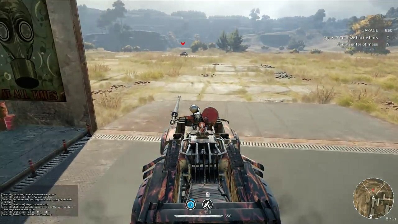 Crossout FLAMETHROWER Build Showcase of Rare & Relic Weapons (Crossout Gameplay)