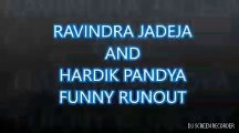 Jadeja And Hardik Pandya Runout mess pandya abuses Jadeja