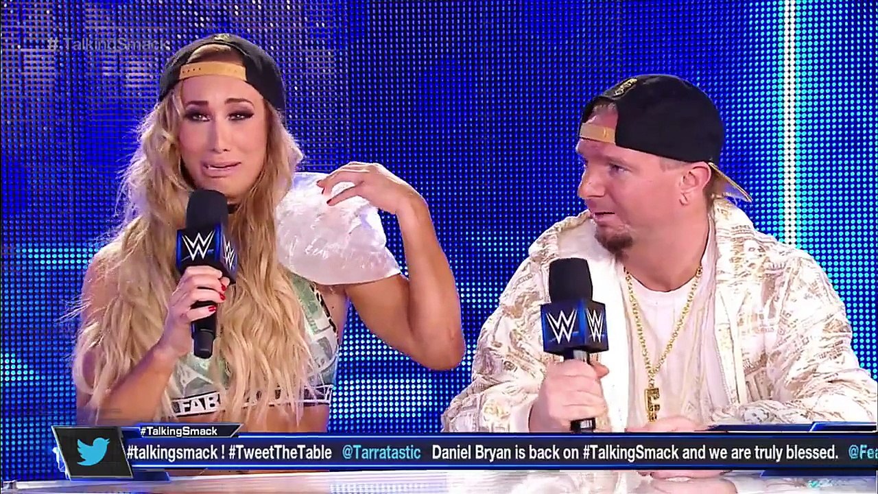 Carmella & James Ellsworth Interview Talking Smack 06.20.2017