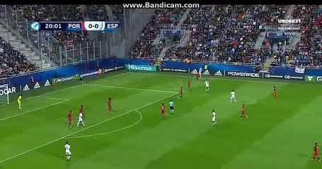 0-1 Saul Niguez Goal HD - Portugal U21 vs Spain U21 20.06.2017 HD