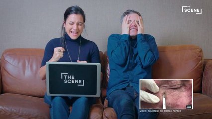 People React to Pimple Popping Videos