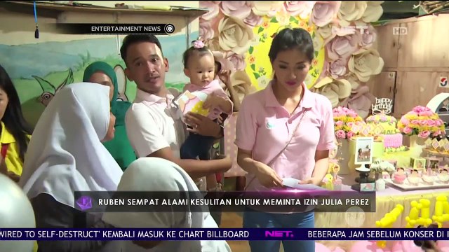 Ruben Onsu Berencana Menggelar Acara Amal untuk Julia Perez
