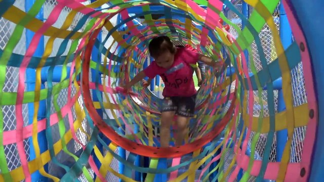 Indoor Playground Family Fun Play Area for kids playing & Baby Nursery Rhymes Song