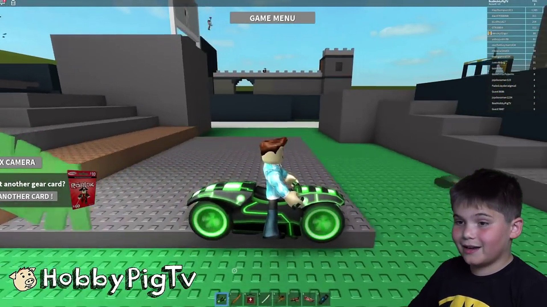 ⁣Roblox VOLCANO ESCAPE + Natural Disaster Game Play Challenge HobbyPigTV