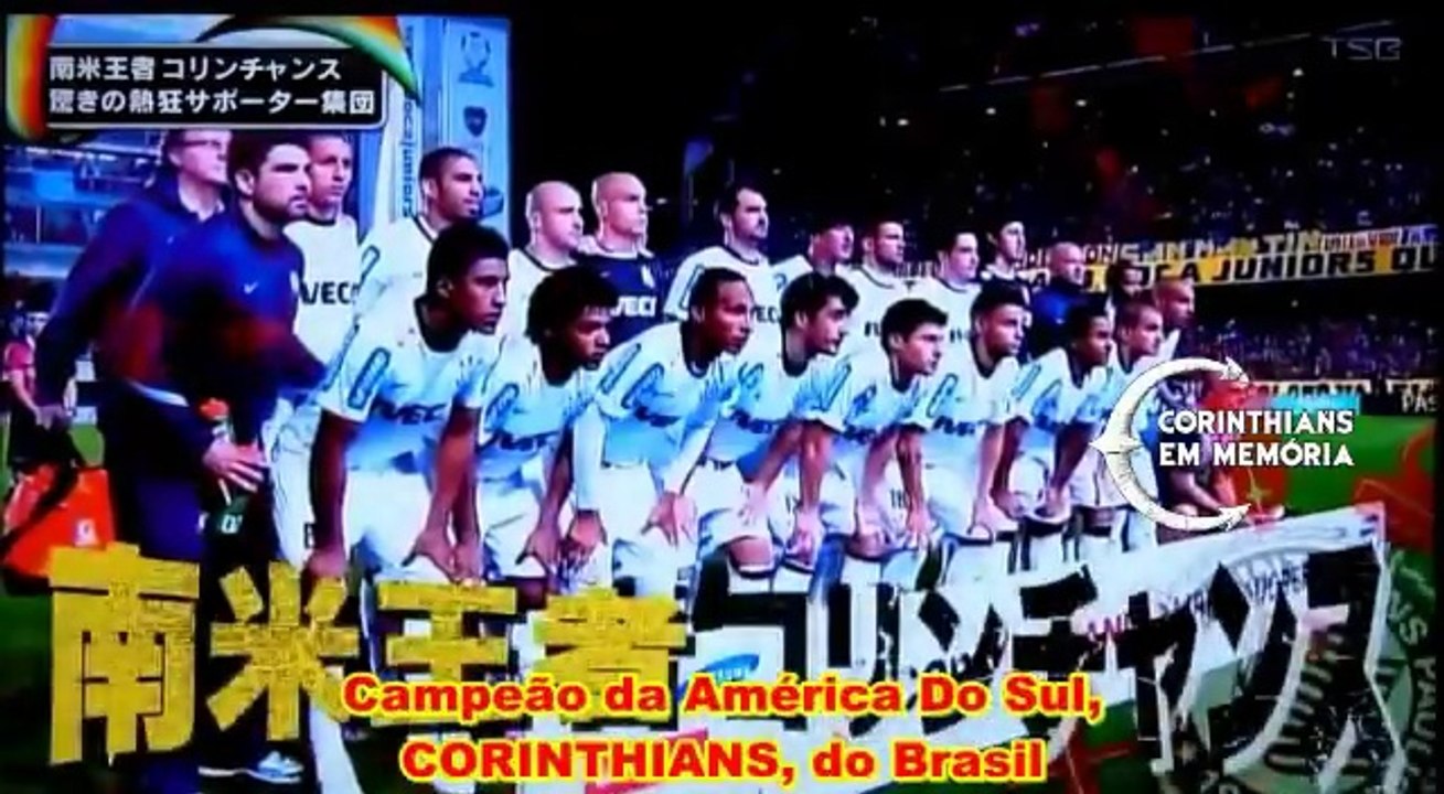 Japoneses Impressionados com a Torcida do Timão! - "Realmente o Brasil é o país do futebol!"