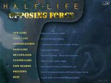 Half-Life: Opposing Force classic menu