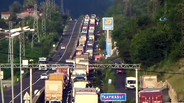 Bolu Dağı’nda Trafik Durma Noktasına Geldi