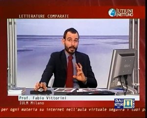 Letterature comparate - Lez 02 - Il testo narrativo. La messa in intreccio