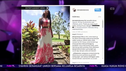 Denada Terbelit Cedera Kaki Pasca Berlibur di Bali