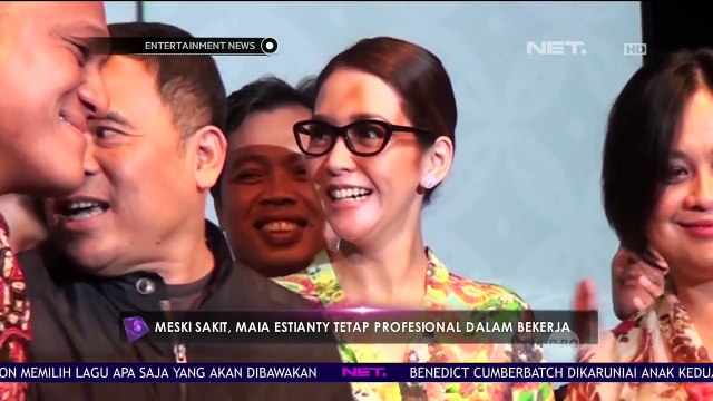 Meski Sakit, Bunda Maia Tetap Profesional dalam Bekerja
