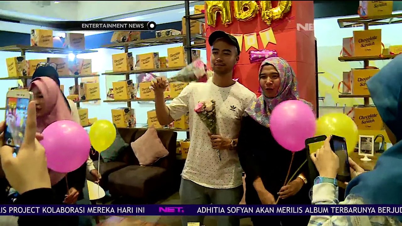 Vidi Aldiano Mendapat Kejutan dari Fans Dihari Ulang Tahun