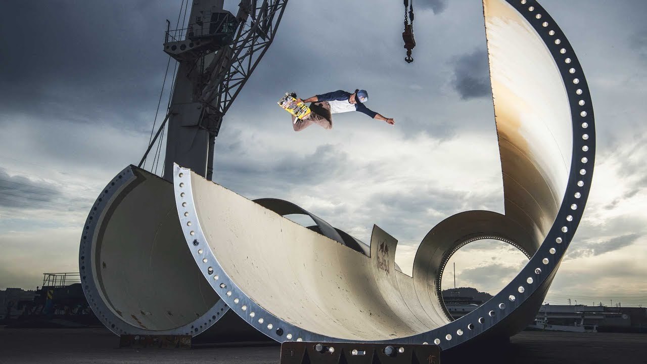 Ryan Sheckler & Friends Skate a Wind-Turbine Park
