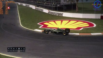 F1 2010 - Career S1R02 Melbourne Race replay FHD
