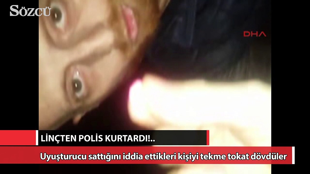 Linçten polis kurtardı