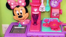 Cocina ratón sorpresa dulce juguetes vídeo Minnie disney unboxing