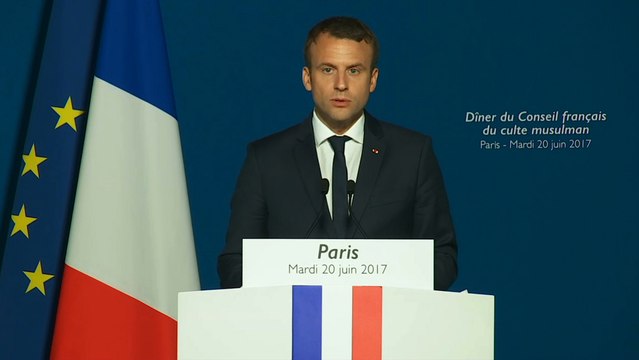 Discours d'Emmanuel Macron lors de la rupture du jeûne au Conseil français du culte musulman