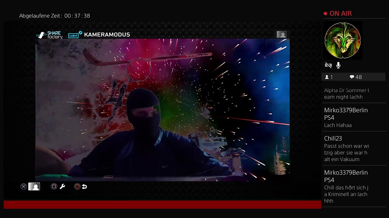 wie streamt man mit Share FACTORY (113)