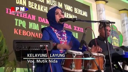 Ratu kendang nyanyi kelayung layung.. Bareng mc SAPU JAGAT..