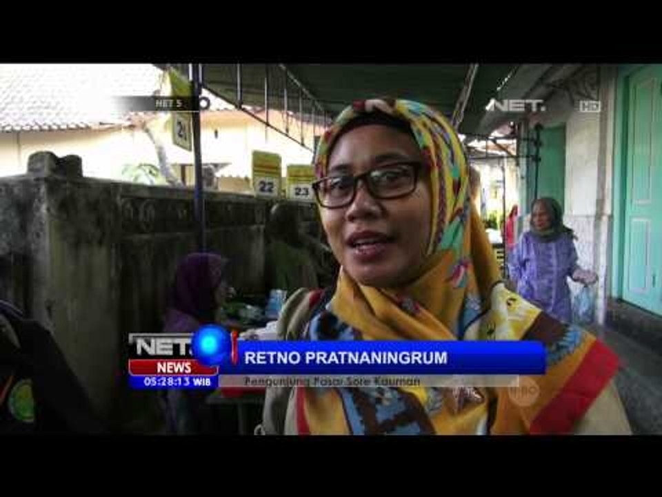 Berburu Aneka Kuliner di Pasar Sore Ramadhan Kauman - NET5