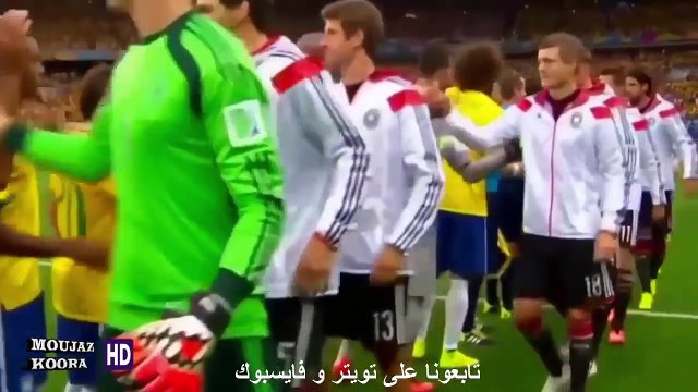 جنون رؤوف خليف على مباراة المانيا والبرازيل 7 1 HD