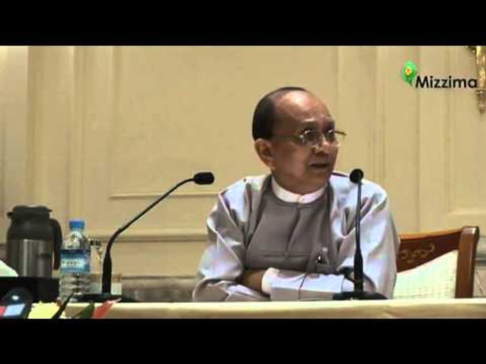 President U Thein Sein holds first ever press conference (Q&A 09)
