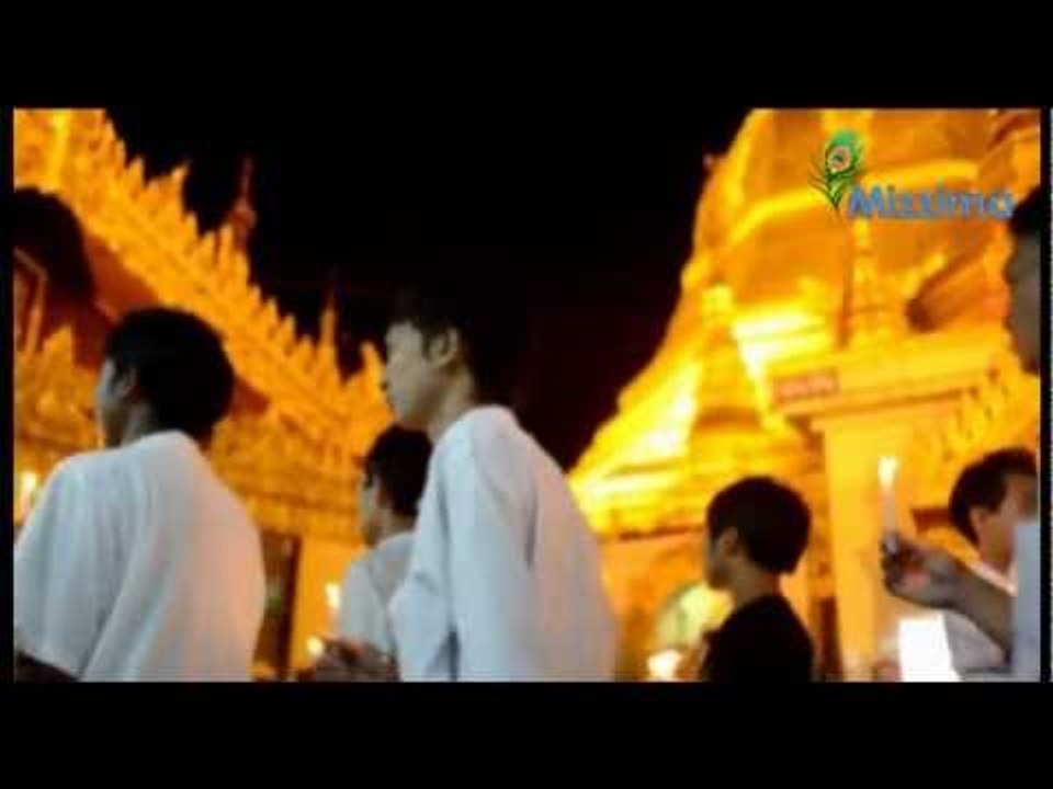 Second day candle-light protest in Rangoon 23.5.2012