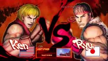 Super Street Fighter 4 : Ken vs Ryu