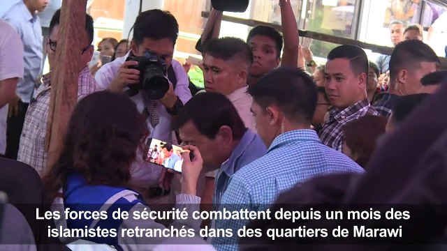 Philippines/loi martiale: je n'avais pas le choix (Duterte)