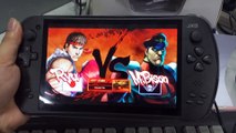 Ultra Street Fighter IV(Ryu VS M.Bison)Game Review-Retro Arcade Emulator Game on JXD S7800B