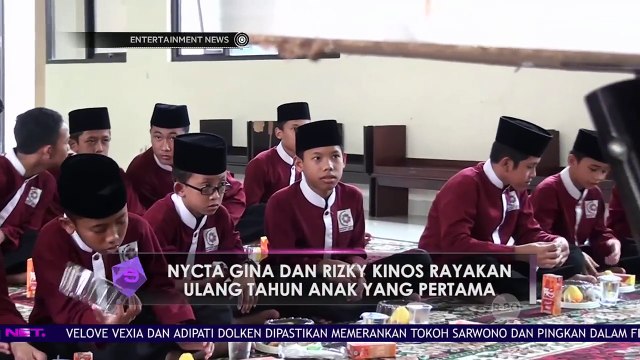Nycta Gina dan Rizky Kinos Rayakan Ulang Tahun Anak Pertama
