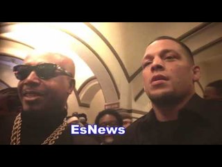Nate Diaz & MC Hammer Are Homies! EsNews Boxing