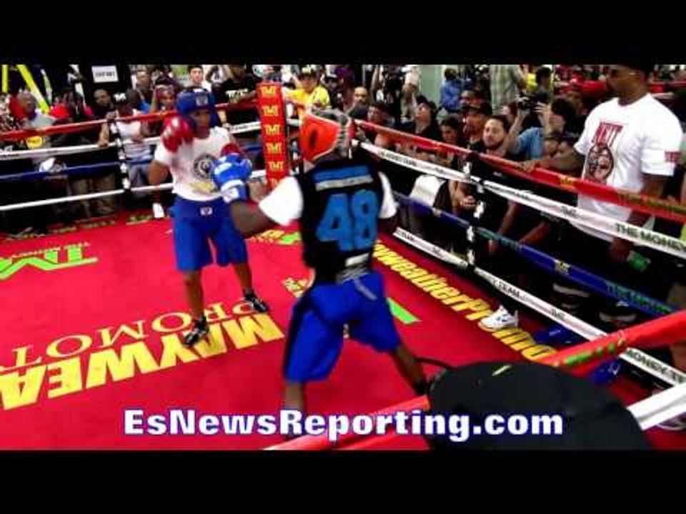 Can You Compare? Floyd Mayweather Sparring vs Conor McGregor Sparring ESNEWS BOXING