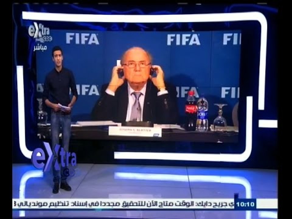 #غرفة_الأخبار | بلاتر يعلن استقالته من رئاسة الفيفا ويدعو لجمعية عمومية طارئة لانتخاب رئيس جديد